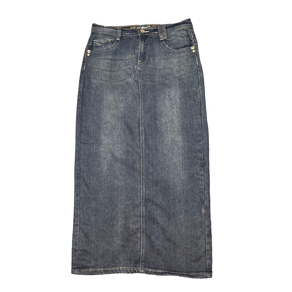 No Fuze Denim Vintage Skirt Size 7/8
